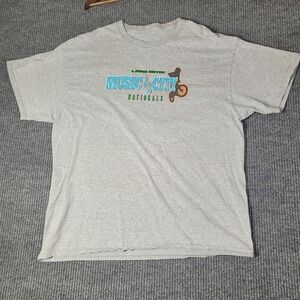 USA BMX Nationals Men's Nashville 2021 Double Sided T Shirt Size XL No Tag‎